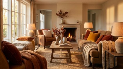Autumn 2025 Interior Trends: Colors, Lighting, and Textiles for Cozy Spaces